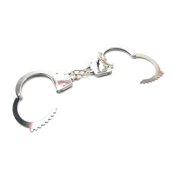 Fetish Fantasy Beginner's Metal Cuffs - Picture 3 of 6
